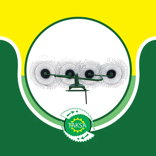 ریک خورشیدی 4تایی 56 پره